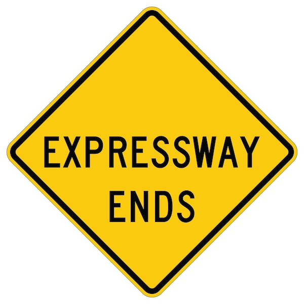 Sign Solutions Usa 48 in Height, 48 in Width, Aluminum, Diamond DUS08DFY4848W19-4 - main